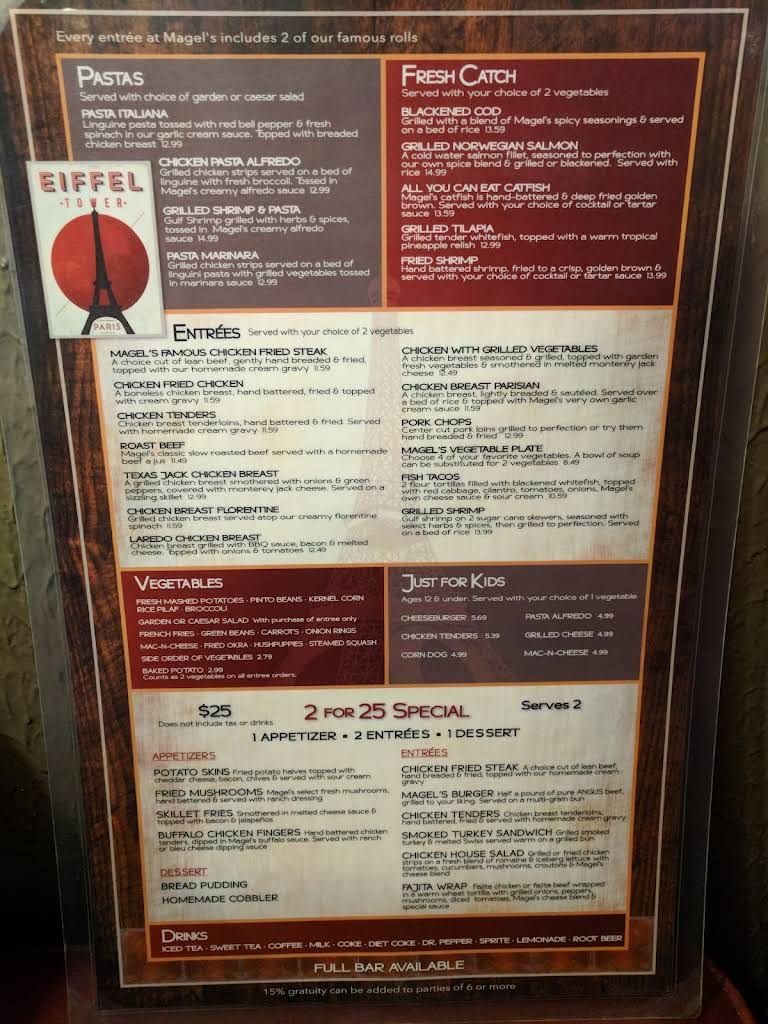 Magel's Grill Menu 7